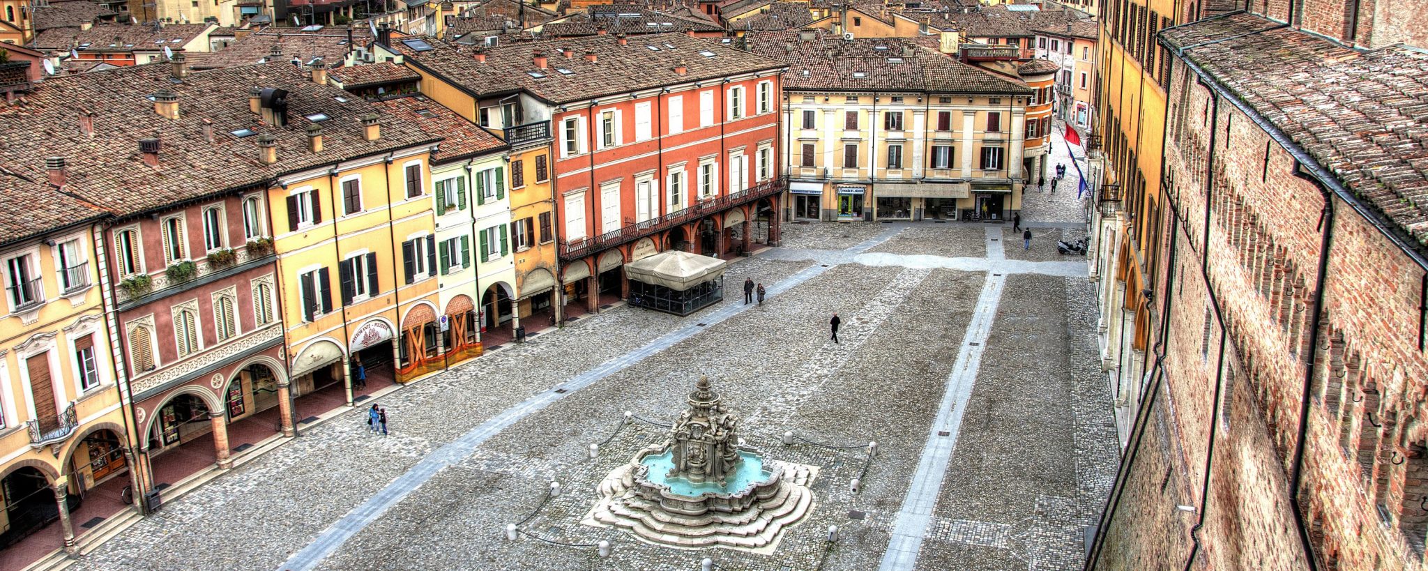 Vista Panoramica di Cesena (FC), Emilia Romagna, Italy