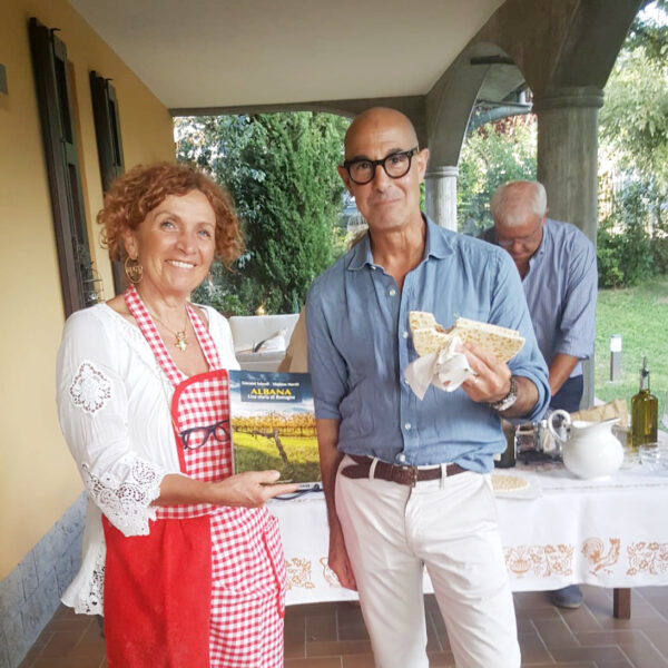 Barbara Asioli e Stanley Tucci