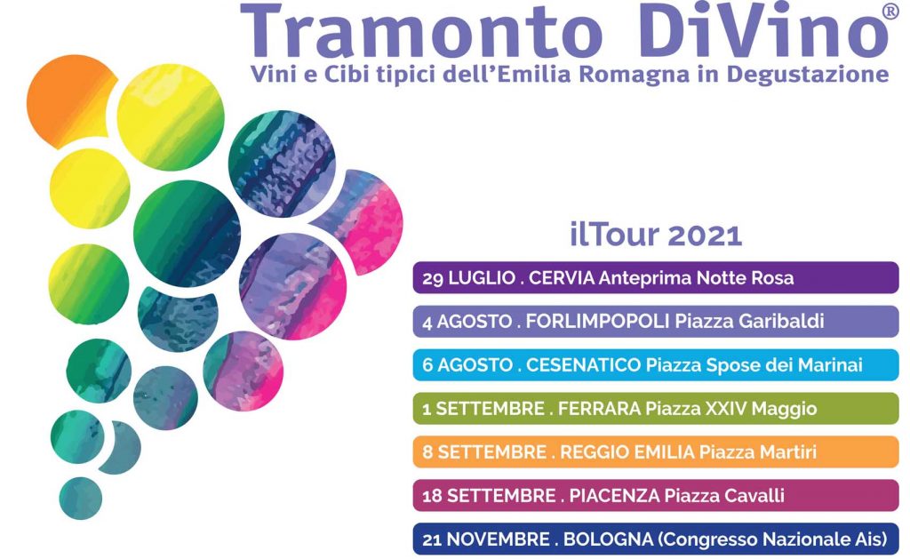 Tramonto DiVino: il tour 2021
