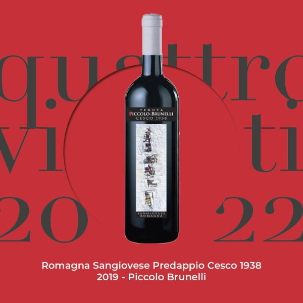 Romagna Sangiovese Predappio Cesco 1938 2019 - Piccolo Brunelli