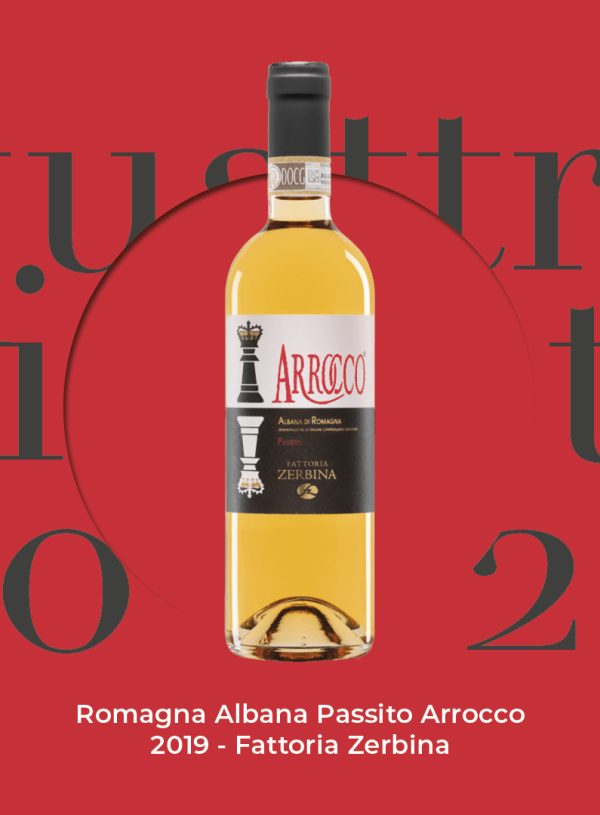 Quattro Viti 2022: Romagna Albana Passito Arrocco  2019 – Fattoria Zerbina