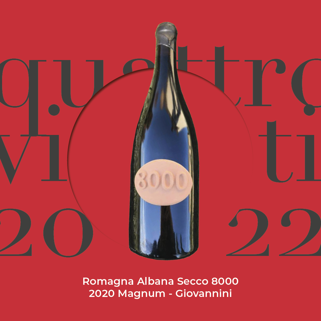 Quattro Viti 2022: Romagna Albana Secco 8000 2020 Magnum – Giovannini