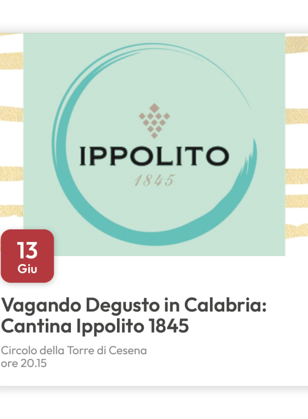 Vagando Degusto in Calabria: CANTINA IPPOLITO 1845