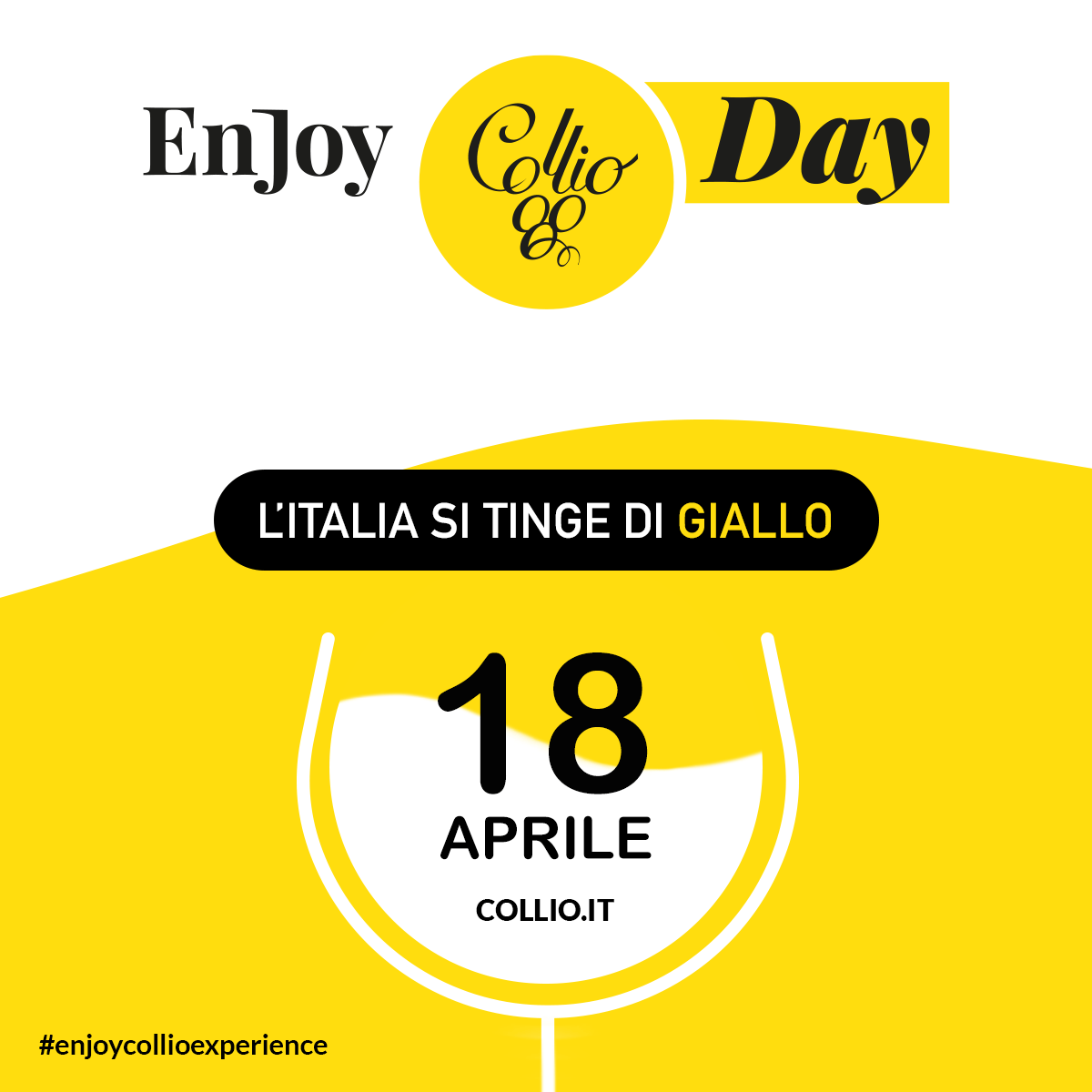Collio Day, l’Italia si tinge di giallo