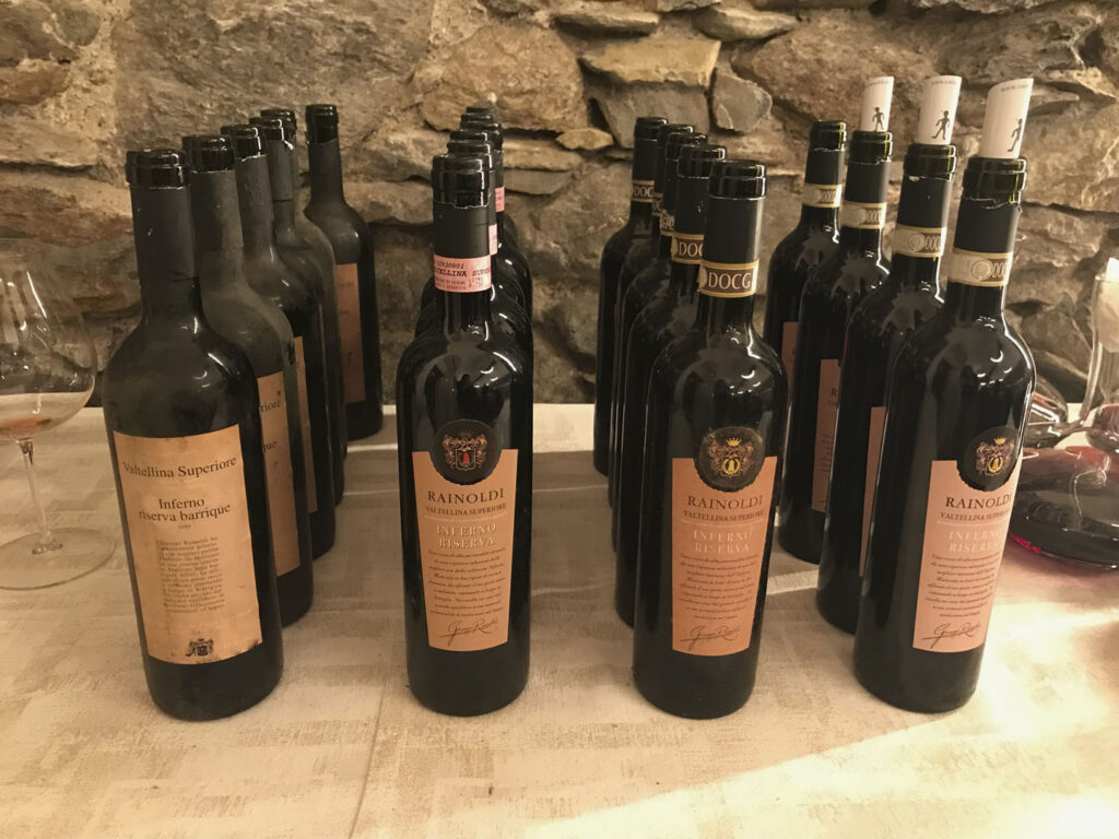 Cantina Rainoldi - verticale d’Inferno