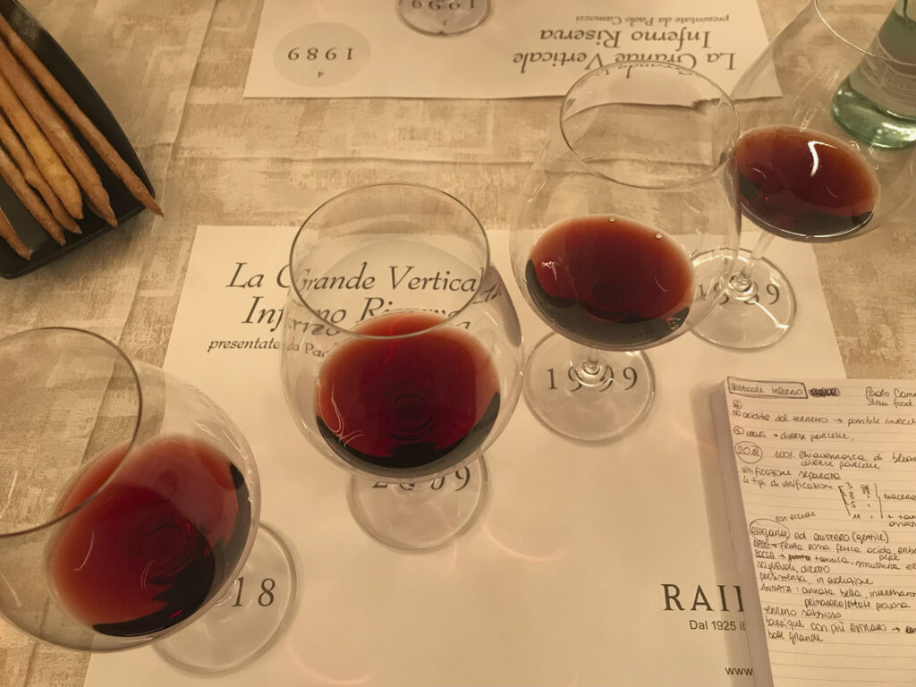 Cantina Rainoldi - verticale d’Inferno