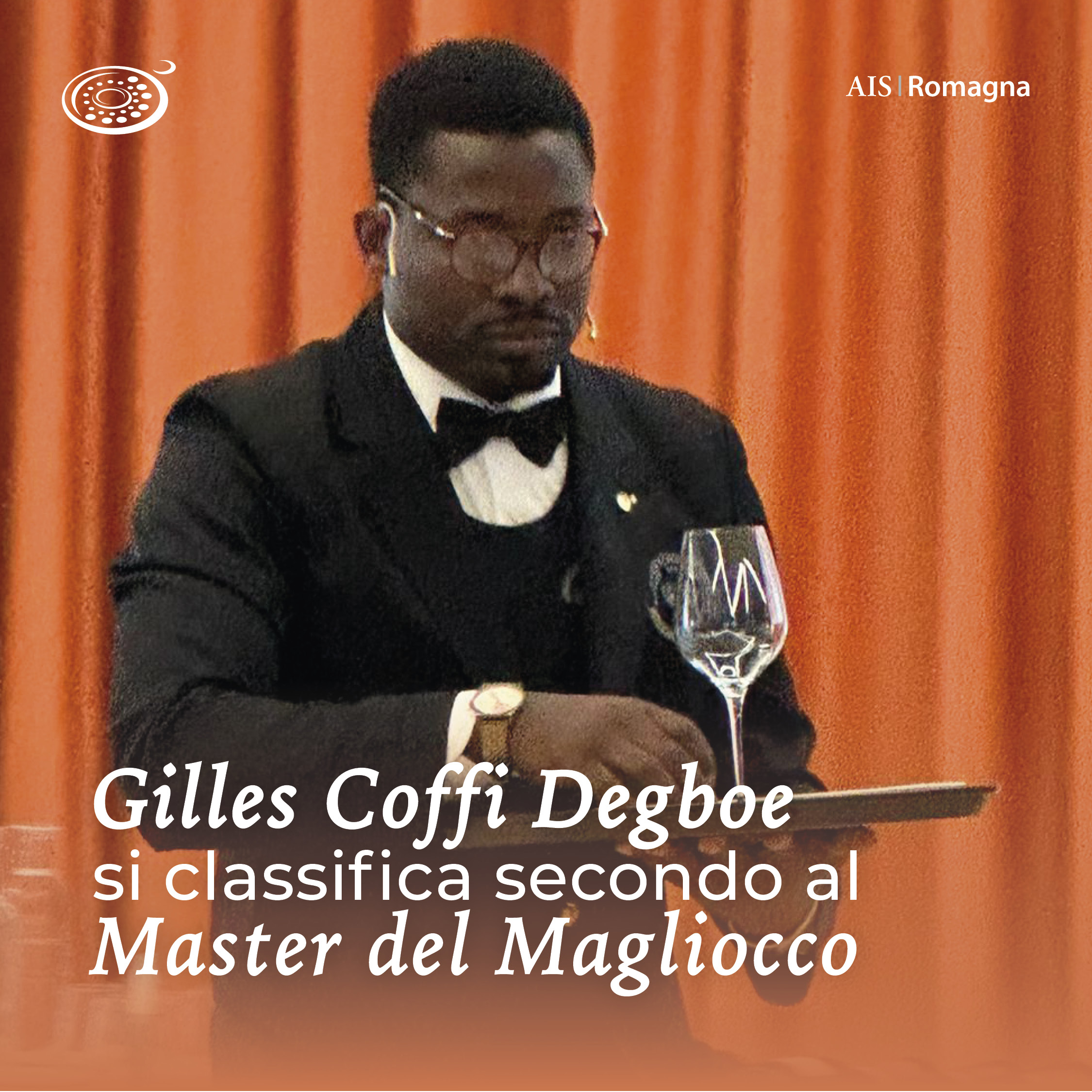 Gilles Coffi Degboe si classifica secondo al Master del Magliocco