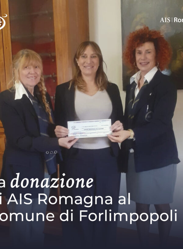 La donazione di AIS Romagna al Comune di Forlimpopoli