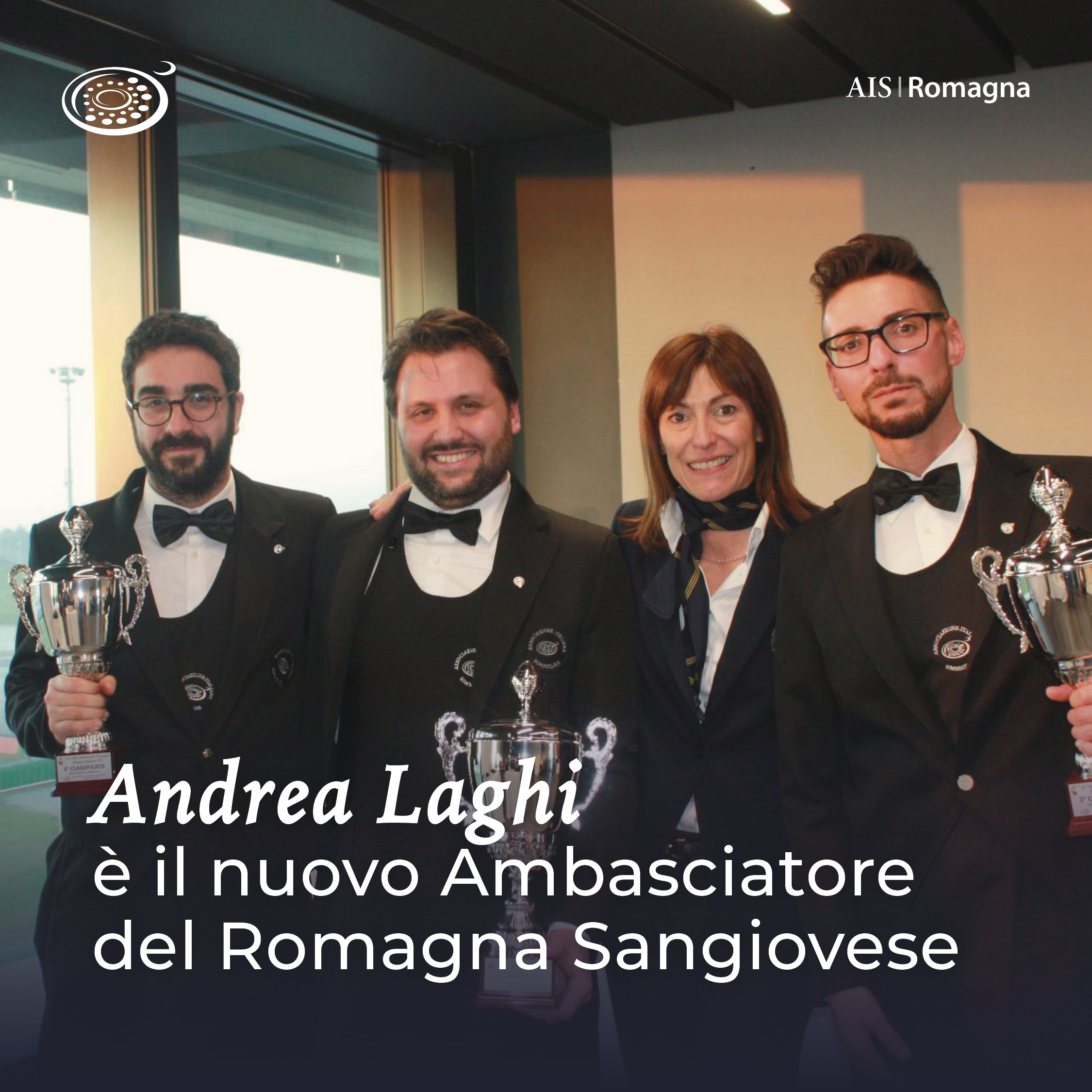 Andrea Laghi è il nuovo Ambasciatore del Romagna Sangiovese